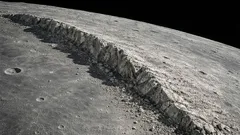 Kuu ei ole lainkaan eloton – tähtitieteilijät todistivat sen jatkavan kutistumistaan