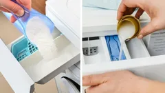 Nestemäinen vai jauhemainen pyykinpesuaine: kemisti selittää, kumpi on tehokkaampi