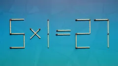 Sinun tarvitsee siirtää vain 2 tulitikkua saadaksesi oikean vastauksen: tehtävä neroille