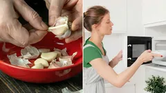 Näin kuorit valkosipulin nopeasti: helppo mikroaaltovinkki 10 sekunnissa