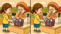 Mielenkiintoinen pähkinä: löydätkö kuvasta kolme eroa 23 sekunnissa?