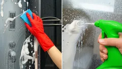 Suihkukaappi säihkyy kuin ammattisiivouksen jäljiltä – millä vanhan, pinttyneen saostuman saa pois?